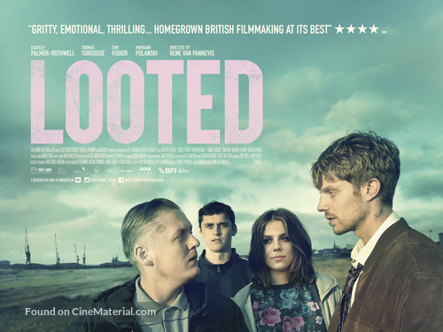 Looted - British Movie Poster