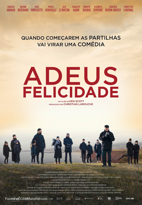 Au revoir le bonheur - Portuguese Movie Poster