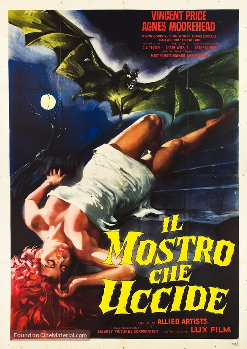 The Bat - Italian Movie Poster