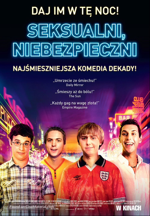 The Inbetweeners Movie - Polish Movie Poster