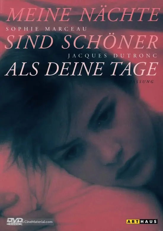 Mes Nuits Sont Plus Belles Que Vos Jours 1989 German Dvd Movie Cover
