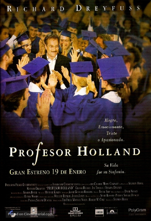 Mr. Holland&#039;s Opus - Spanish Movie Poster