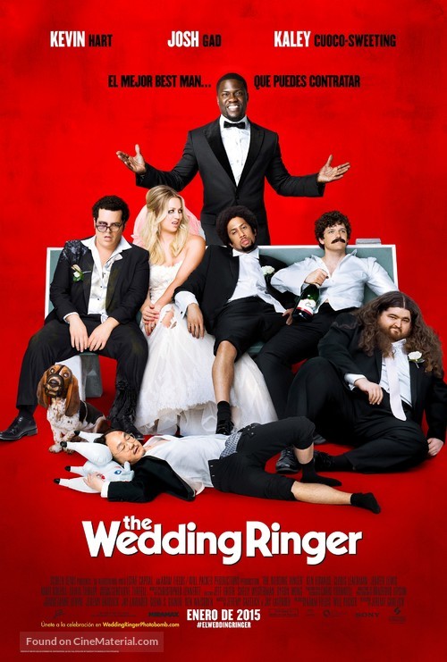 The Wedding Ringer - Mexican Movie Poster