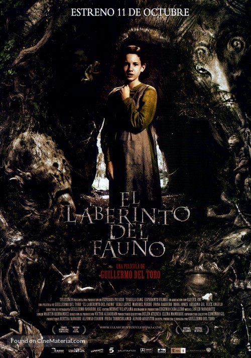 El laberinto del fauno - Spanish Movie Poster