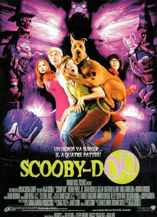 Scooby-Doo (2002) French movie poster