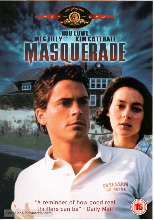Masquerade - British DVD movie cover
