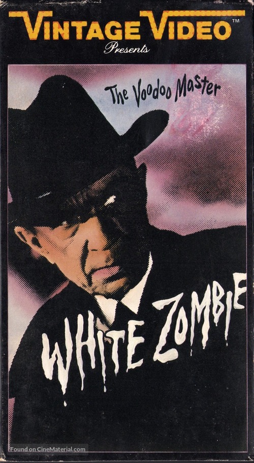 White Zombie - VHS movie cover