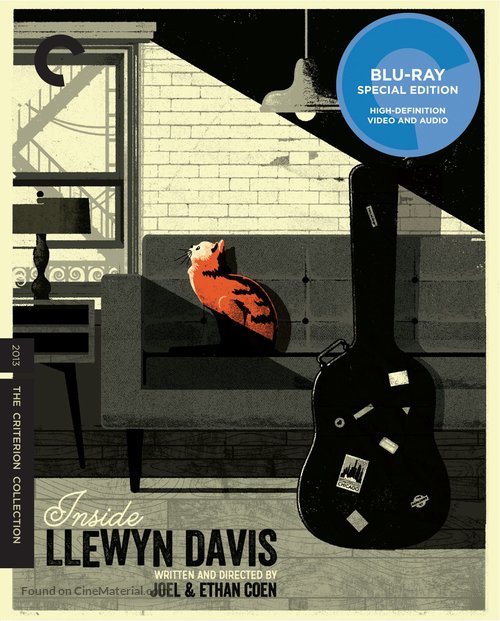 Inside Llewyn Davis - Blu-Ray movie cover