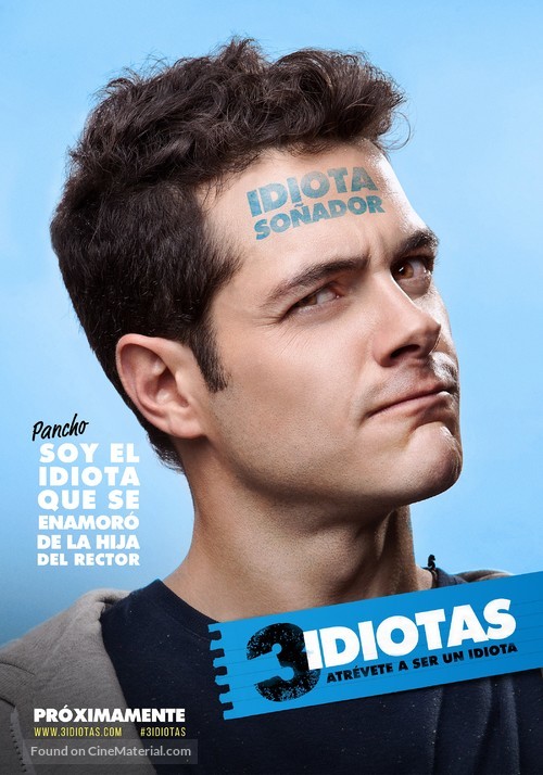 3 Idiotas - Mexican Character movie poster