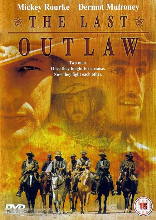 The Last Outlaw - British DVD movie cover