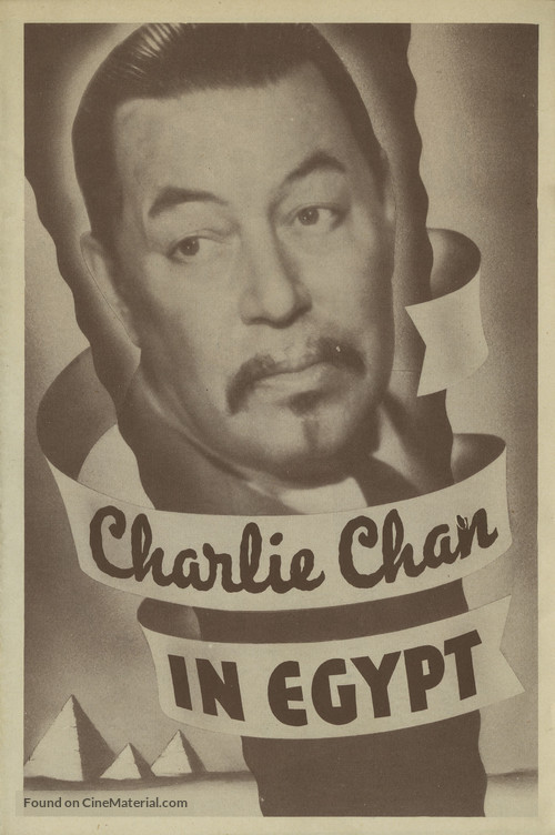 Charlie Chan in Egypt - Movie Poster