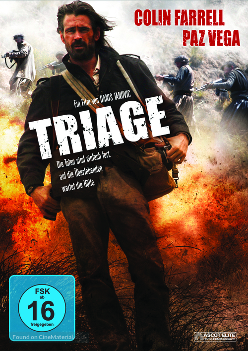 Triage - German DVD movie cover