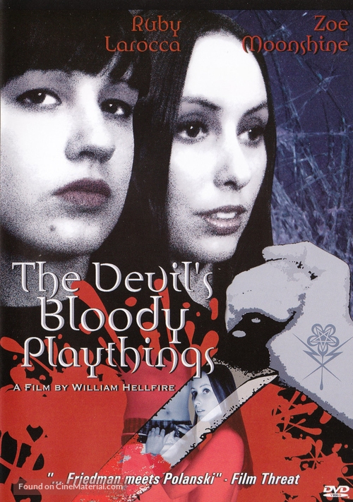 The Devil&#039;s Bloody Playthings - DVD movie cover