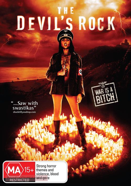 The Devil&#039;s Rock - Australian DVD movie cover