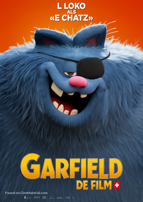 The Garfield Movie - Swiss Movie Poster