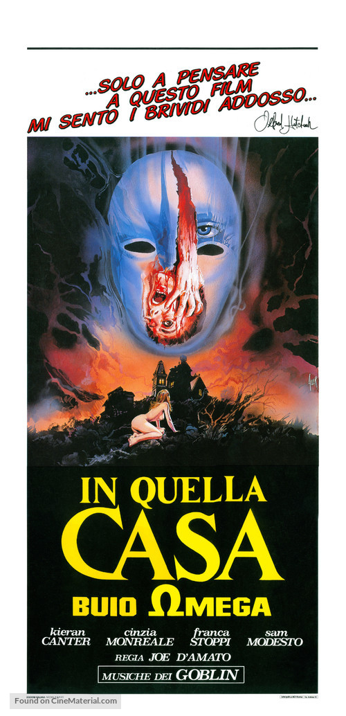 Buio Omega - Italian Re-release movie poster