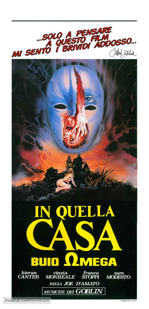 Buio Omega - Italian Re-release movie poster