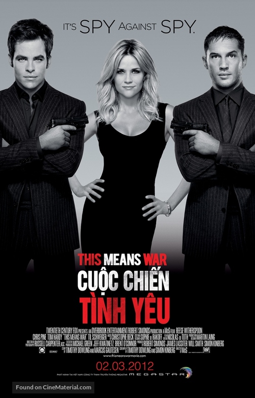 This Means War - Vietnamese Movie Poster