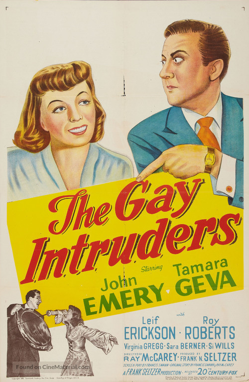 The Gay Intruders - Movie Poster