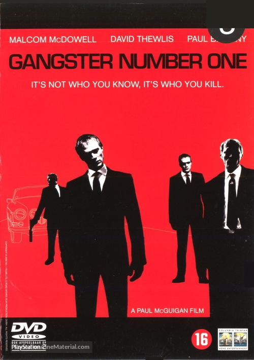 Gangster No. 1 - Dutch DVD movie cover