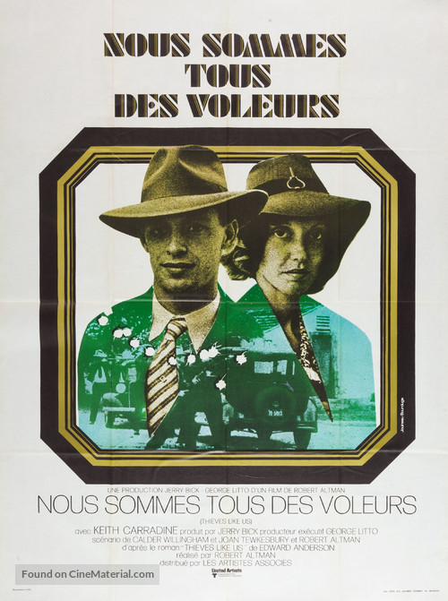Thieves Like Us - French Movie Poster