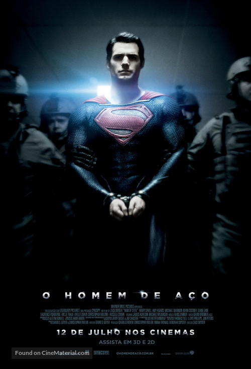 Man of Steel - Brazilian Movie Poster