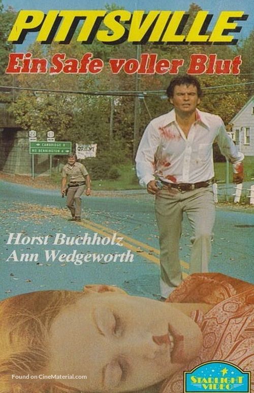 Pittsville - Ein Safe voll Blut - German VHS movie cover