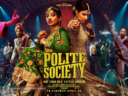Polite Society - British Movie Poster