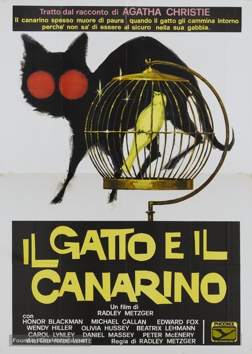 The Cat and the Canary - Italian Movie Poster
