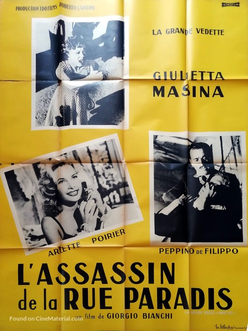 Via Padova 46 - French Movie Poster