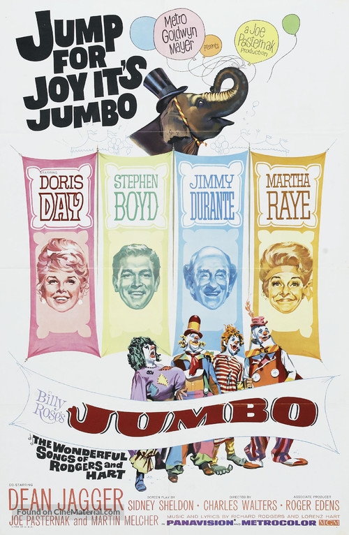 Billy Rose&#039;s Jumbo - Movie Poster