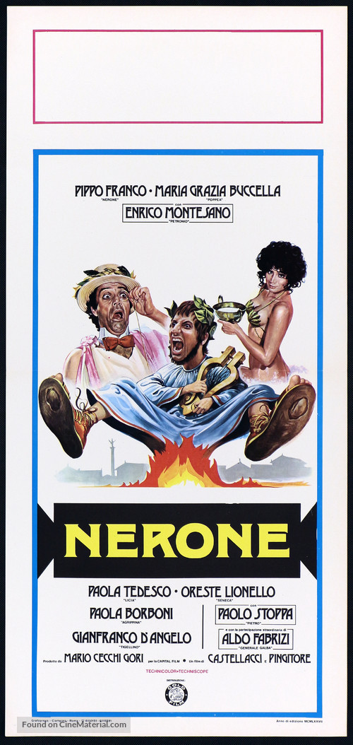 Nerone - Italian Movie Poster