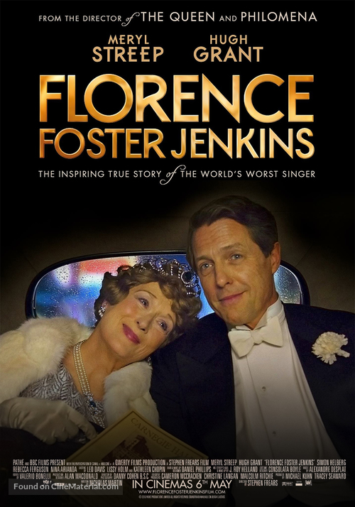 Florence Foster Jenkins - British Movie Poster