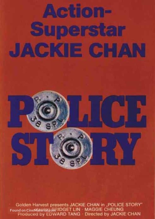 Police Story - German Movie Poster