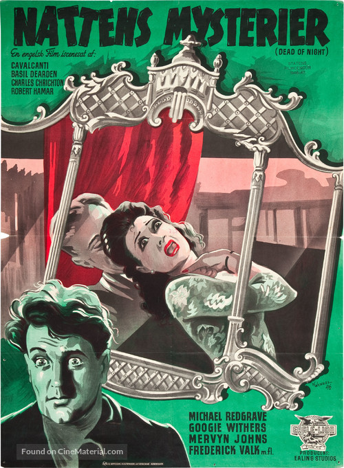 Dead of Night - Danish Theatrical movie poster