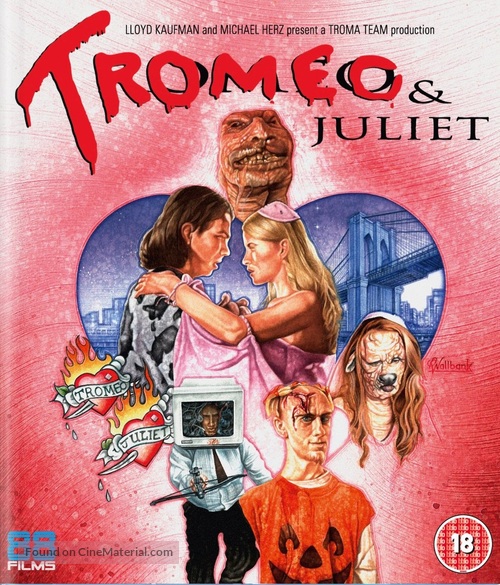 Tromeo and Juliet - British Movie Cover