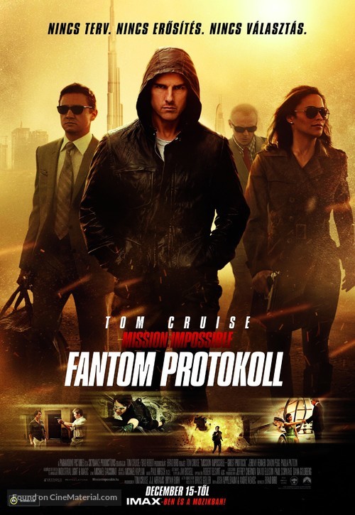 Mission: Impossible - Ghost Protocol - Hungarian Movie Poster