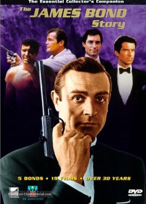 The James Bond Story - DVD movie cover