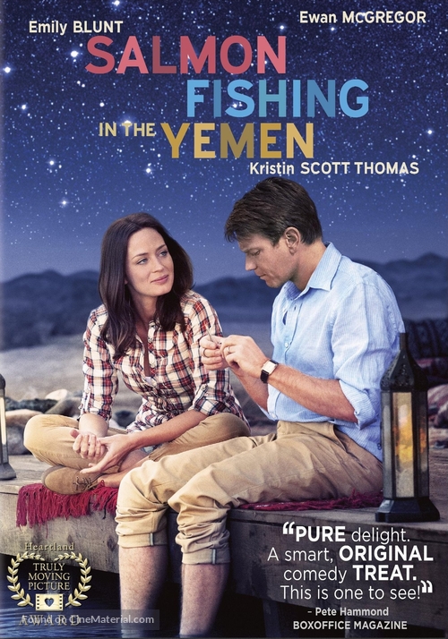 Salmon Fishing in the Yemen - DVD movie cover