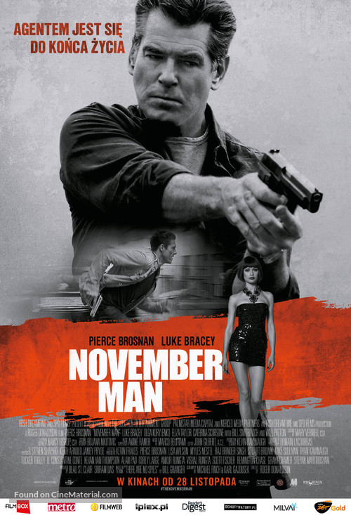 The November Man - Polish Movie Poster