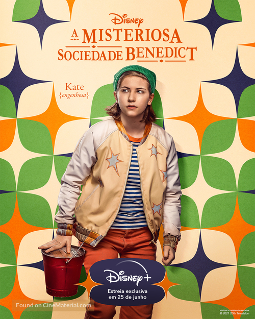 &quot;The Mysterious Benedict Society&quot; - Brazilian Movie Poster