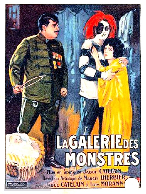 La galerie des monstres - French Movie Poster