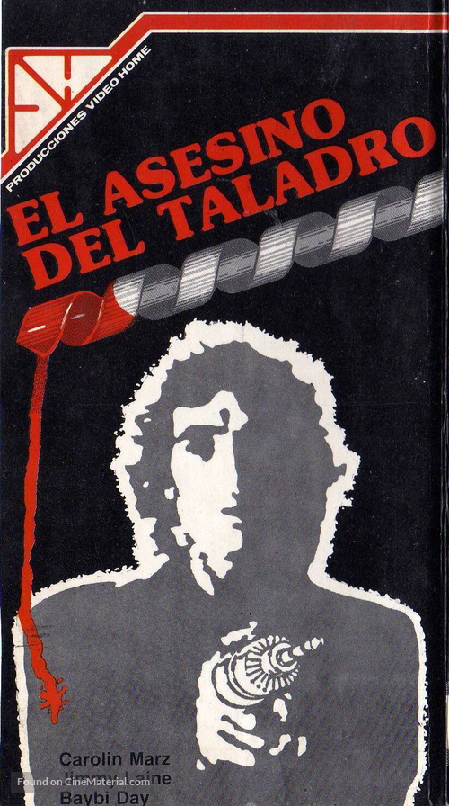 The Driller Killer - Argentinian Movie Cover