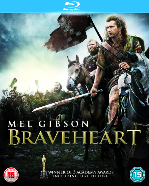 Braveheart - British Blu-Ray movie cover