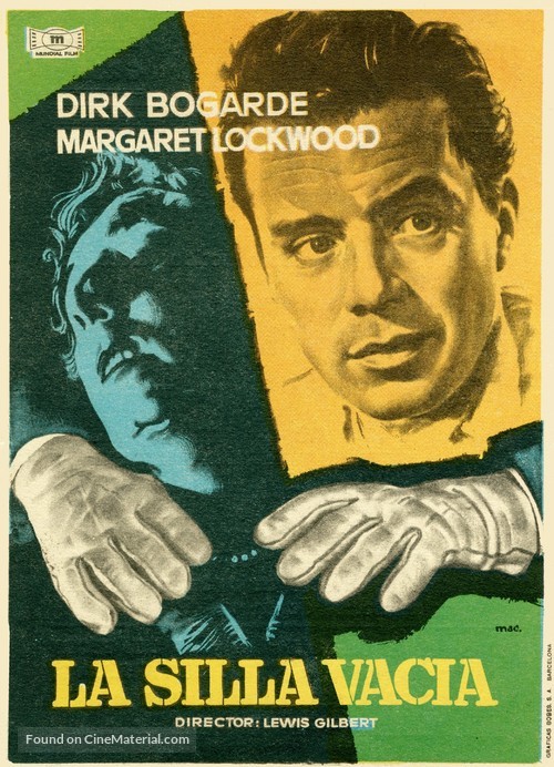 Cast a Dark Shadow - Spanish Movie Poster