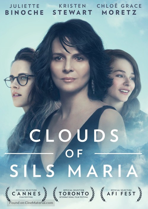 Clouds of Sils Maria - DVD movie cover