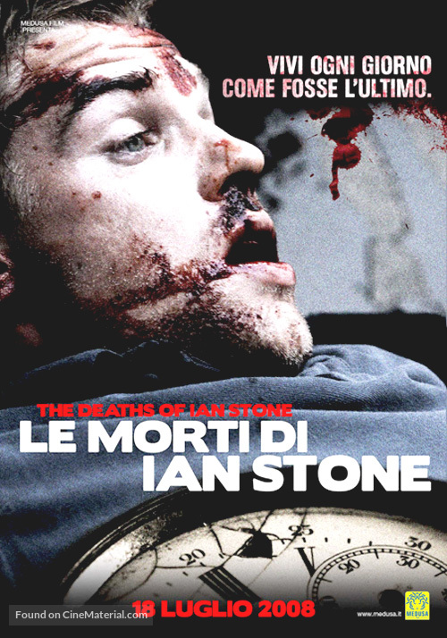 The Deaths of Ian Stone - Italian poster