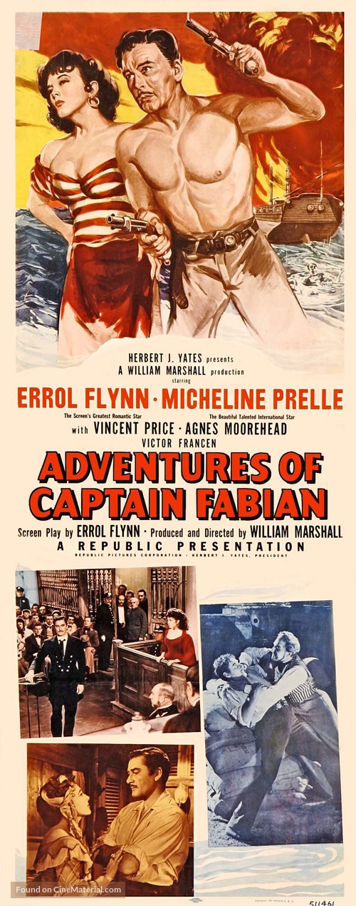 Adventures of Captain Fabian - Movie Poster