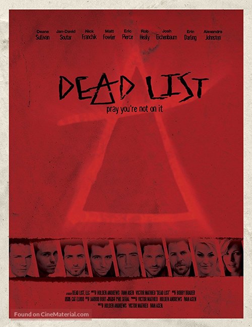 Dead List - Movie Poster