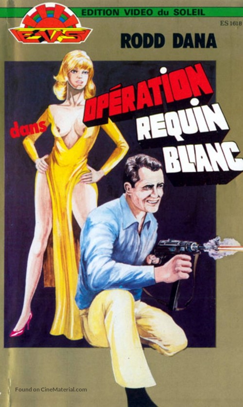 A.D.3 operazione squalo bianco - French VHS movie cover